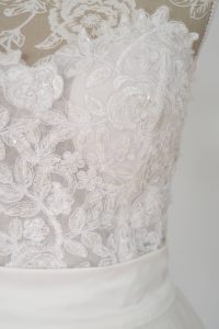A line Kayla wedding dress