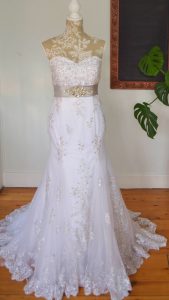 Mermaid Ruby wedding dress