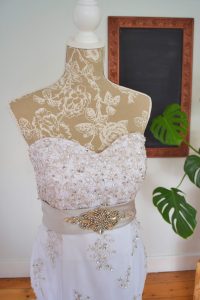 Mermaid Ruby wedding dress