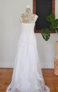 Sheath Taryn wedding dress