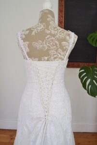 Sheath Taryn wedding dress